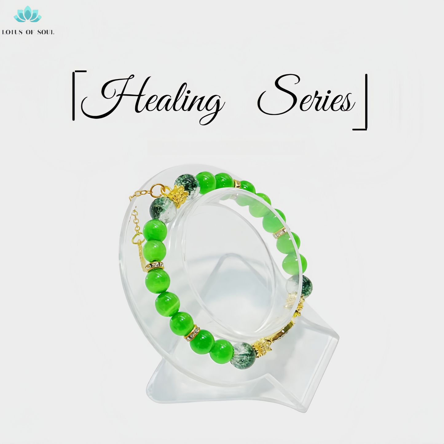 Handmade Green Cat's Eye Bracelet - Attract Opportunities