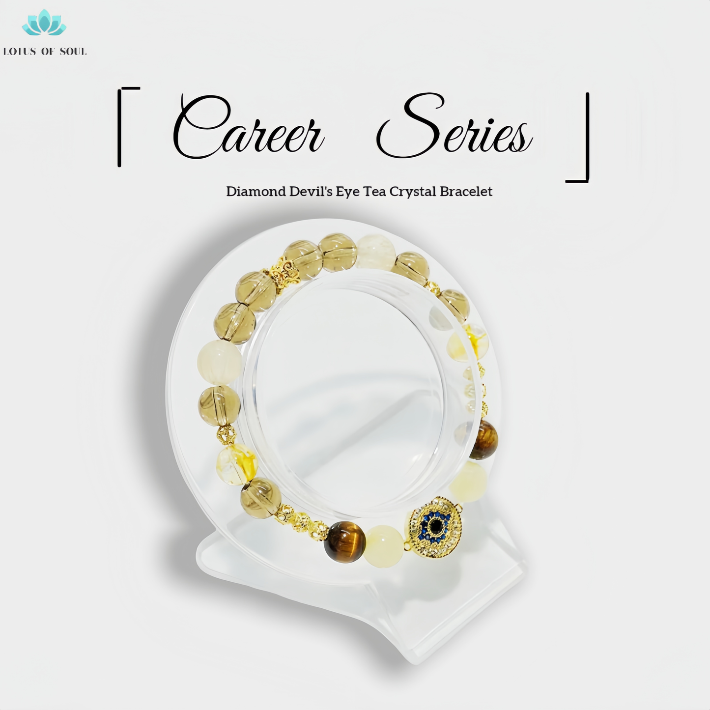 Handmade Crystal Chakra Bracelet - Attract Success