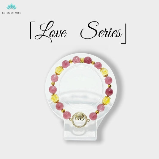 Handmade Rose Quartz Love Bracelet - Attract Love