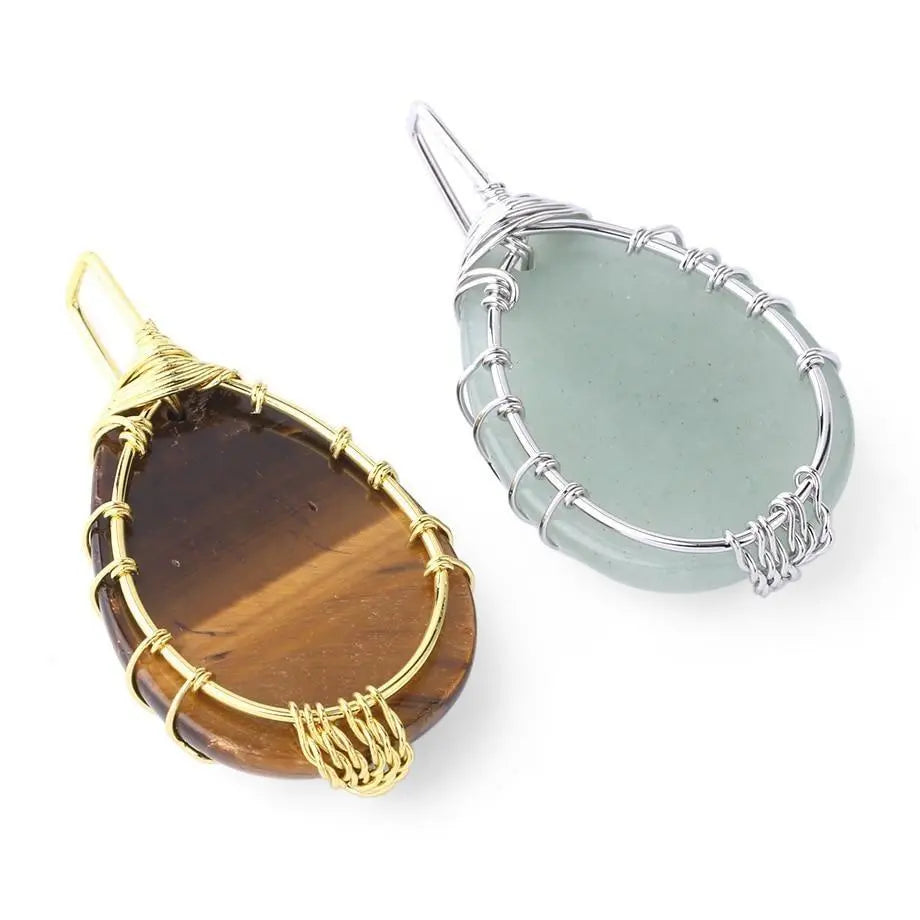 Tree of Life Natural Stone Necklace