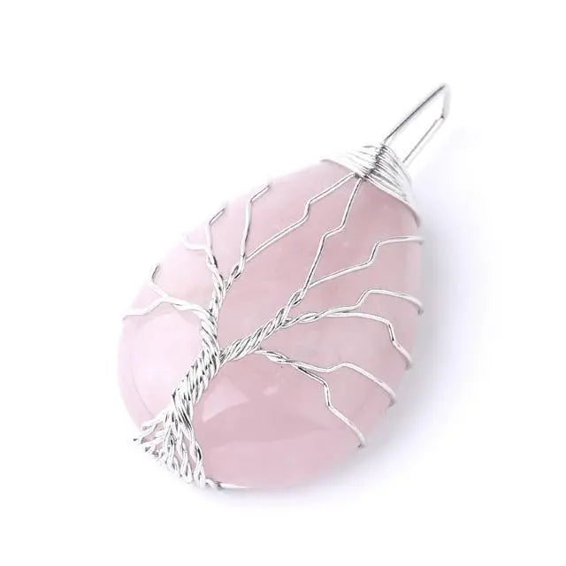 Tree of Life Natural Stone Necklace