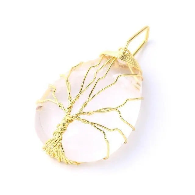 Tree of Life Natural Stone Necklace