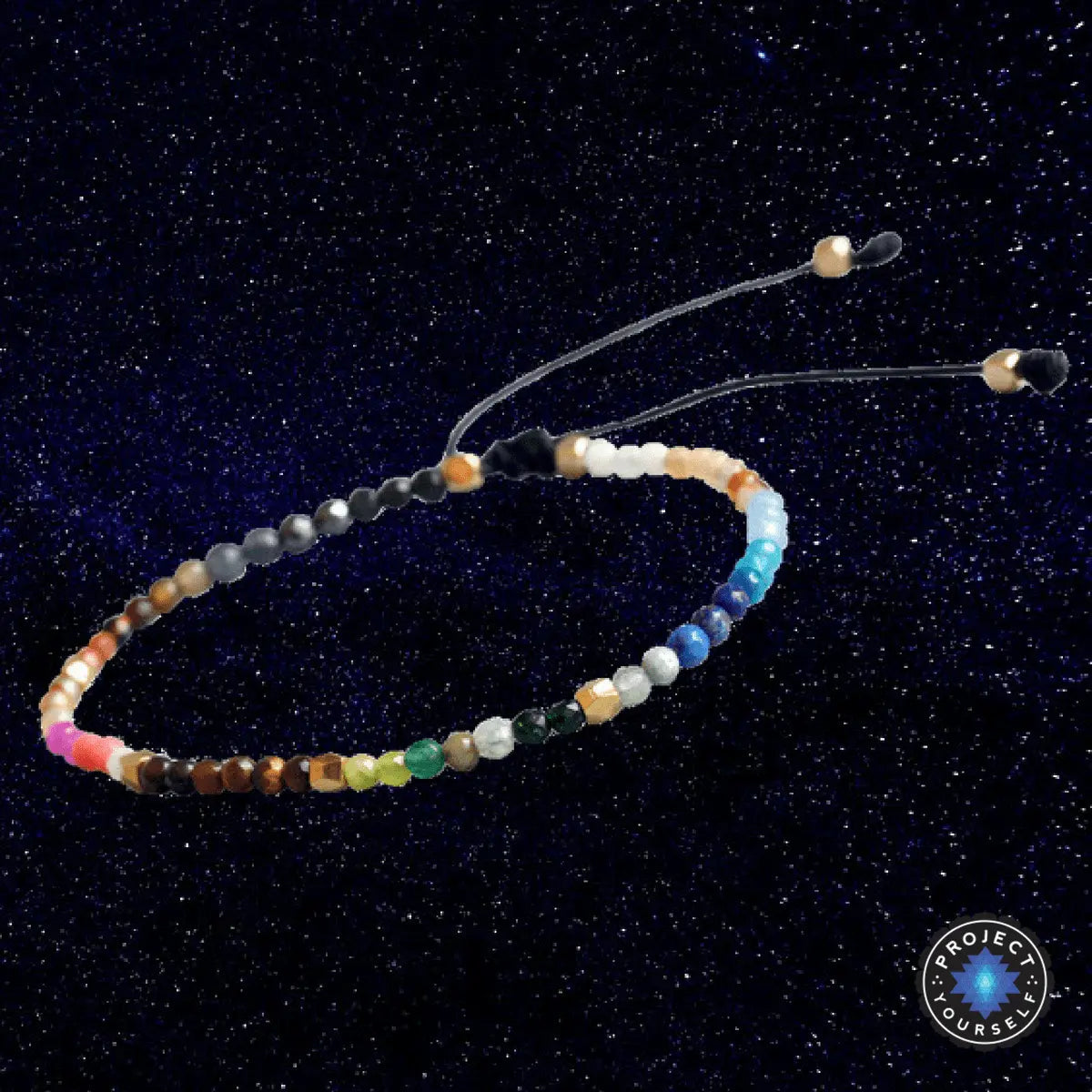 Handmade 12 Constellations Lucky Stone Bracelet