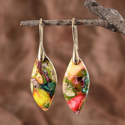 Spring Jardin Jasper Drop Earrings