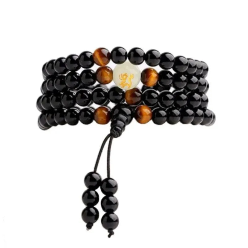 108 Mala Beads Zodiac Constellation Bracelet