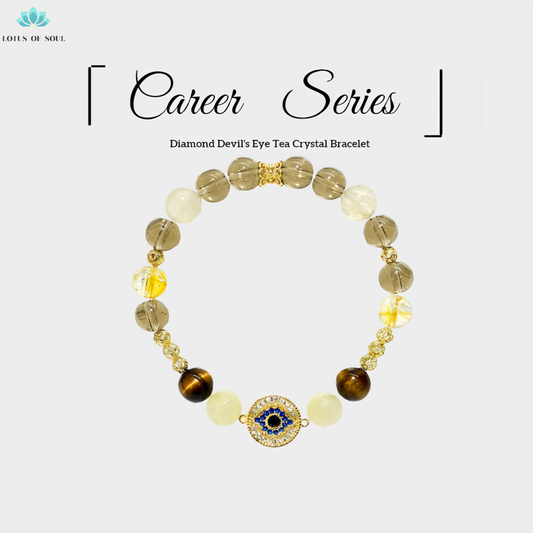 Handmade  Crystal Chakra Bracelet - Attract Success