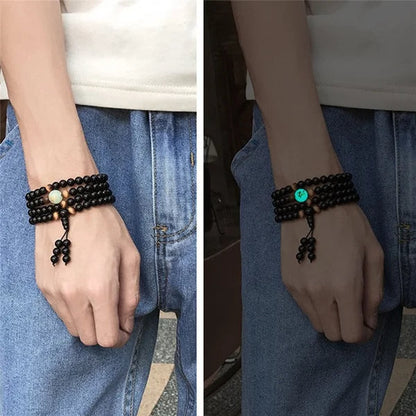 108 Mala Beads Zodiac Constellation Bracelet