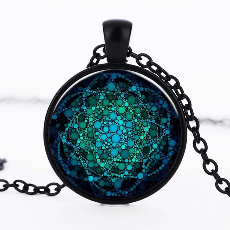 New Flower of Life Mandala Pendant Necklace