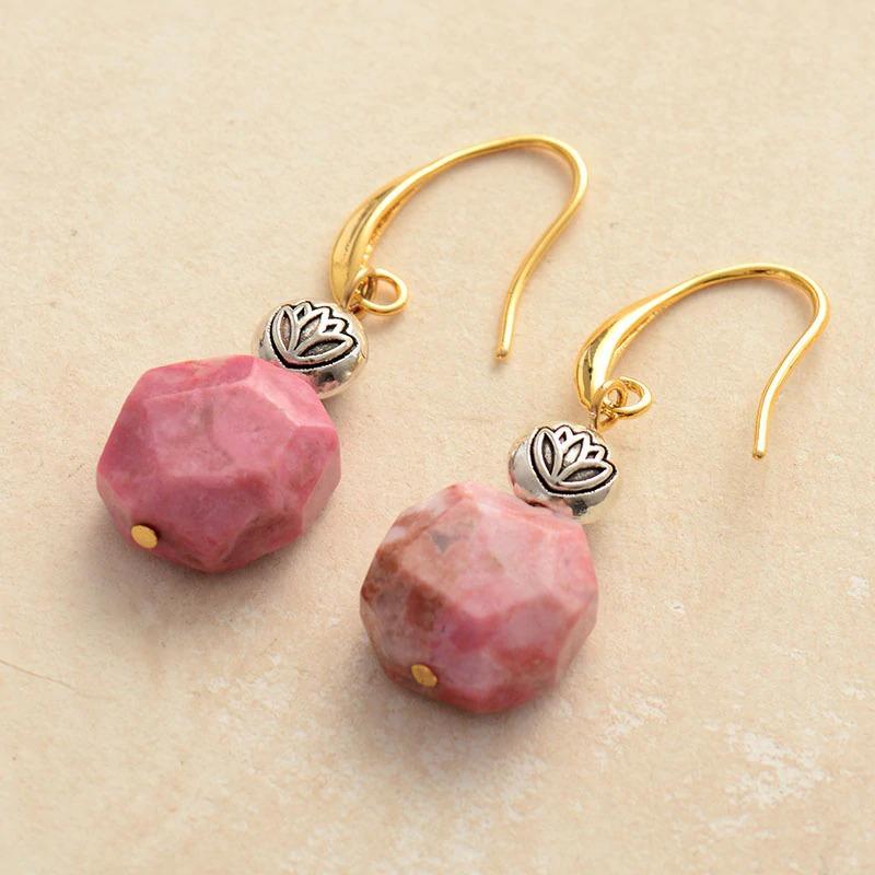 The ‘Gorgeous Me’ Lotus Dangle Earrings