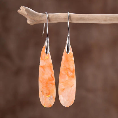 Summer Holiday Jasper Hook Earrings