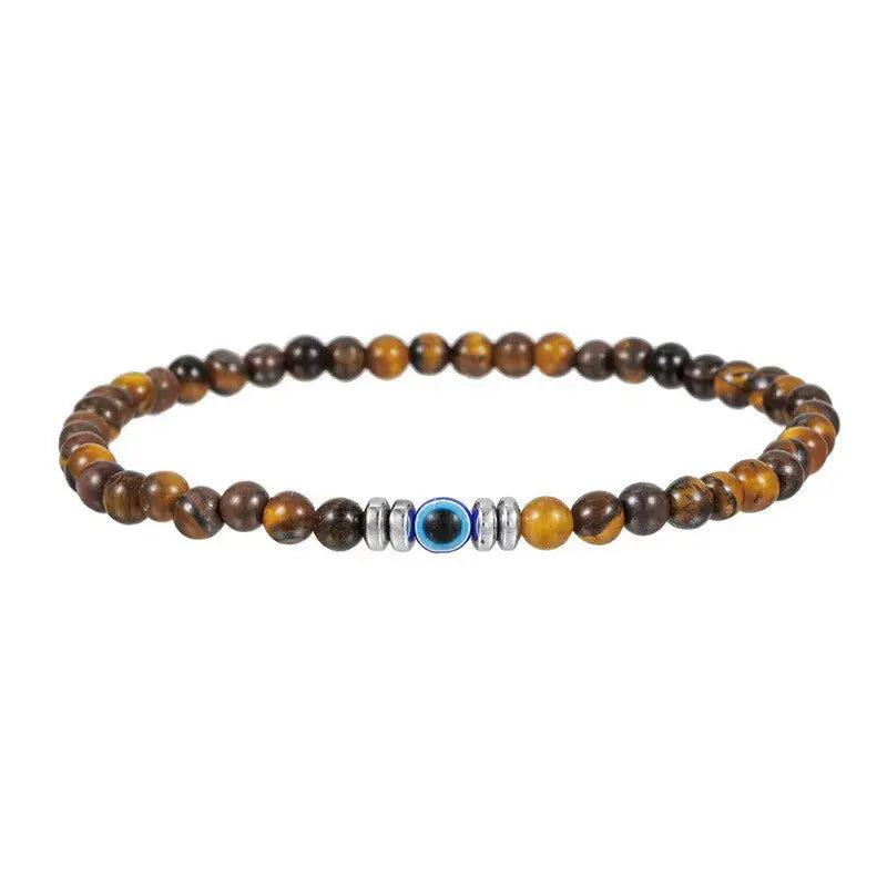 Evil Eye Protection Black Onyx Bracelet