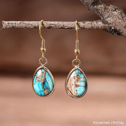 Fresh Start Jasper Teardrop Earrings