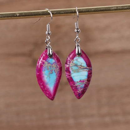 Moonlight Sonata Jasper Dangle Earrings