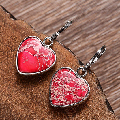 Sincerity Heart Drop Earrings