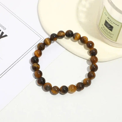 Tiger Eye Trinity Power Stones Bracelet