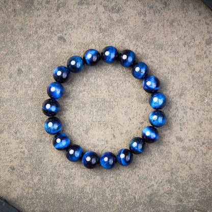 Blue Tiger’s Eye Bracelet - Confidence & Creativity