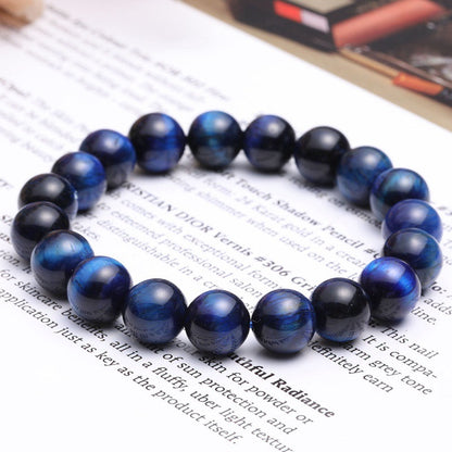 Blue Tiger’s Eye Bracelet - Confidence & Creativity