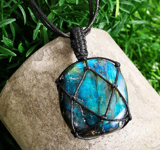 Dragons Heart Labradorite Necklace