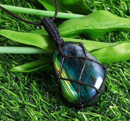 Dragons Heart Labradorite Necklace