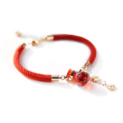 Lucky Red Money Bag Bracelet