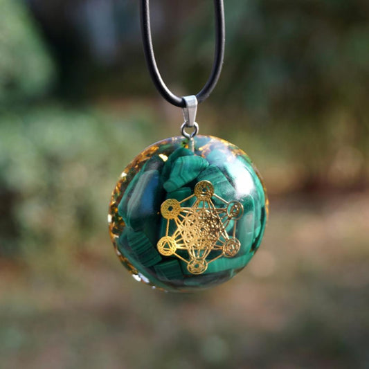 Handmade Malachite Pendant