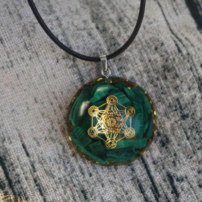 Handmade Malachite Pendant