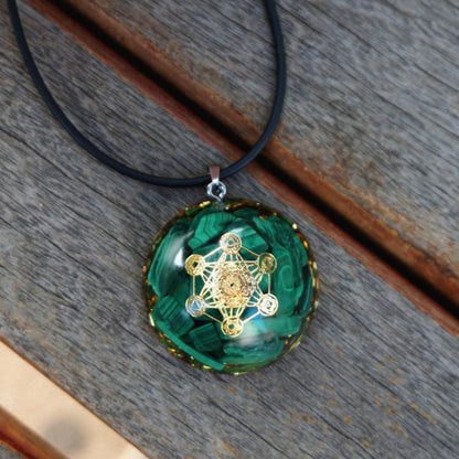 Handmade Malachite Pendant