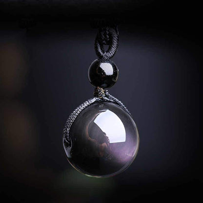 Rainbow Obsidian Necklace - Eye of Truth