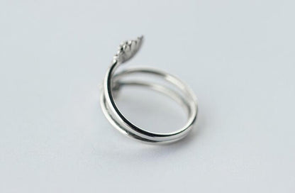 925 Sterling Silver Multi Layter  Lotus Flower Ring