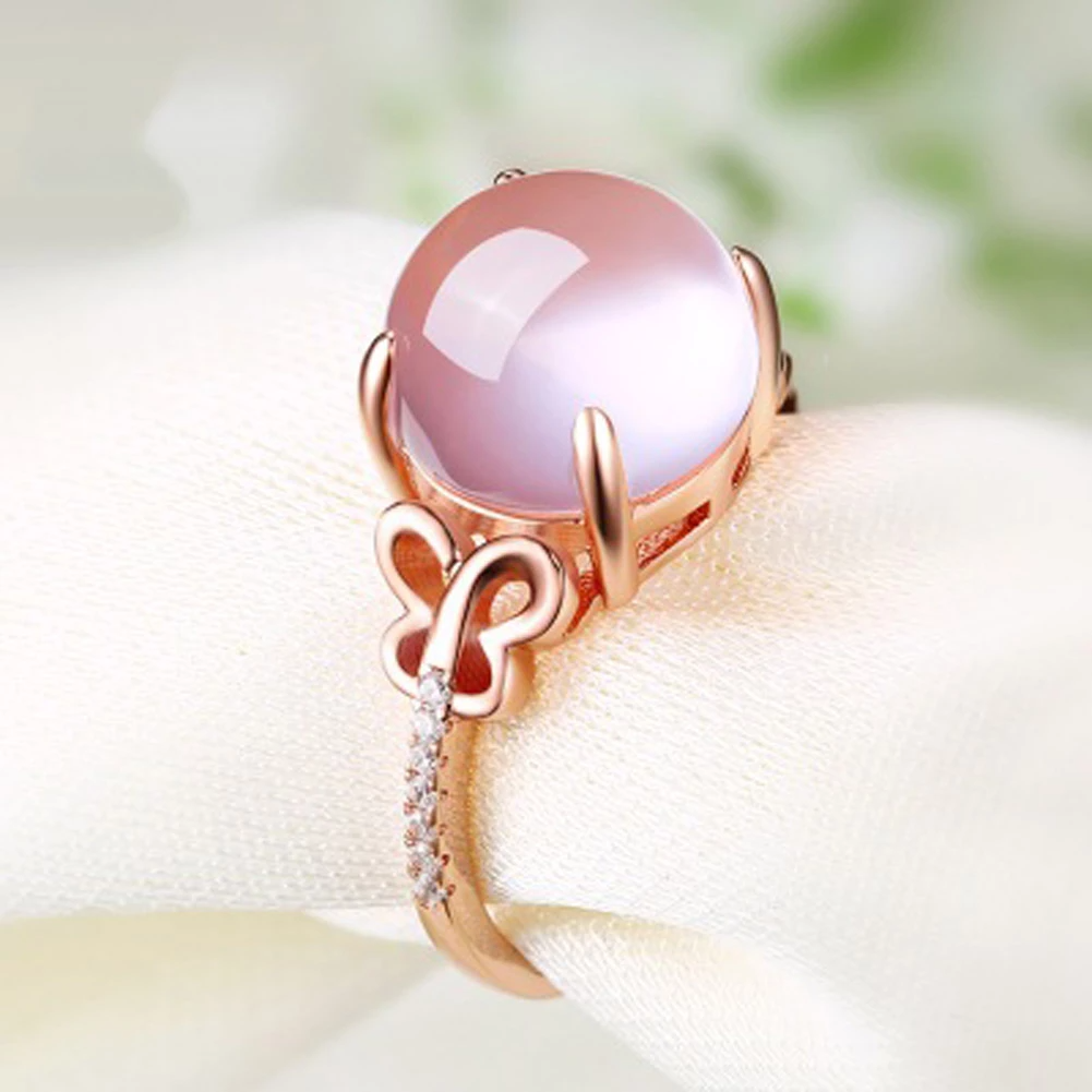 Rose Quartz Emotional Release Ring