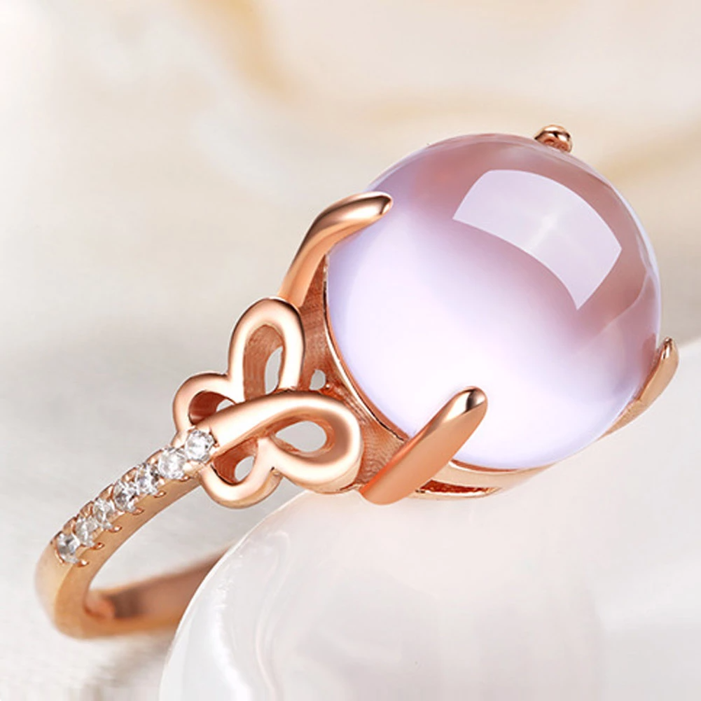 Rose Quartz Emotional Release Ring