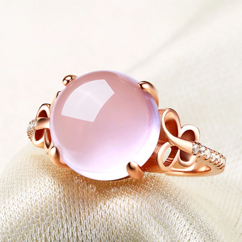 Rose Quartz Emotional Release Ring