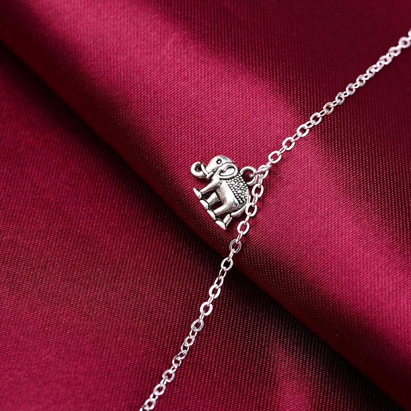 Ankle Bracelet Elephant Pendant