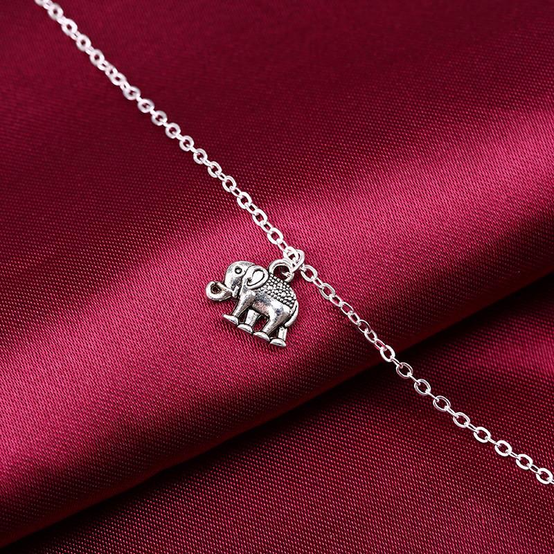 Ankle Bracelet Elephant Pendant