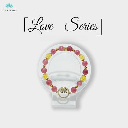 Handmade Rose Quartz Love Bracelet - Attract Love