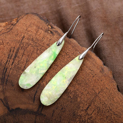 Summer Holiday Jasper Hook Earrings