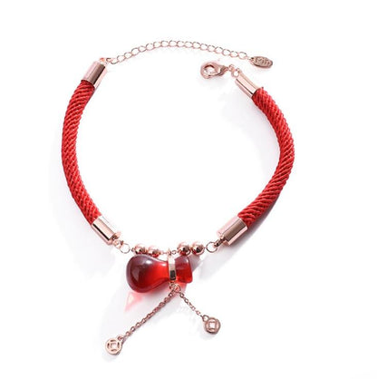 Lucky Red Money Bag Bracelet