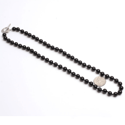 Brazilian Premium Grade Natural Black Tourmaline Stone PROTECTION Necklace