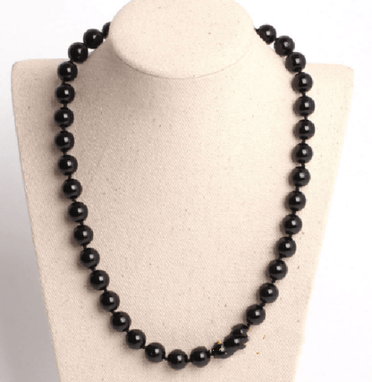 Brazilian Premium Grade Natural Black Tourmaline Stone PROTECTION Necklace