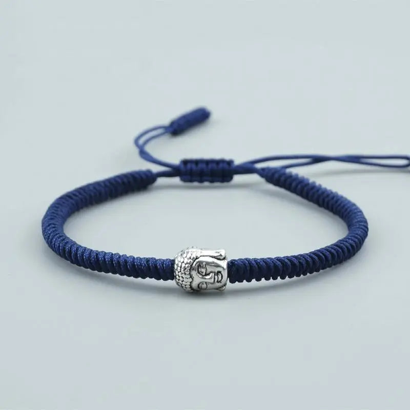 Buddha Charm Lucky Handmade Buddhist Knots Rope Bracelet