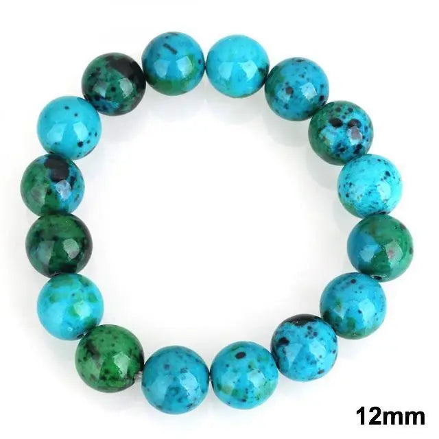 Chrysocolla Earth Stone Bracelet