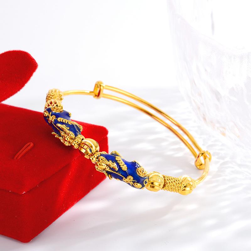 Color Changing Double Pixiu Wealth Bangle