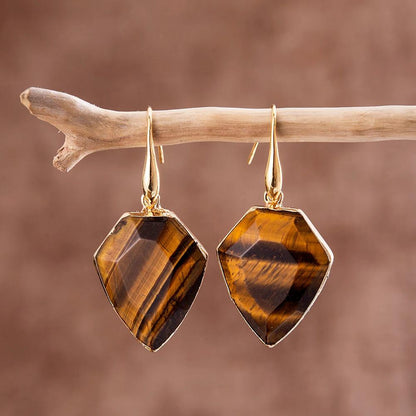 Good Friends Tiger Eye Earrings