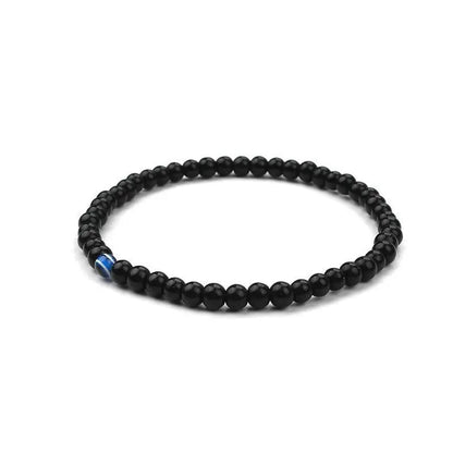 Evil Eye Protection Black Onyx Bracelet