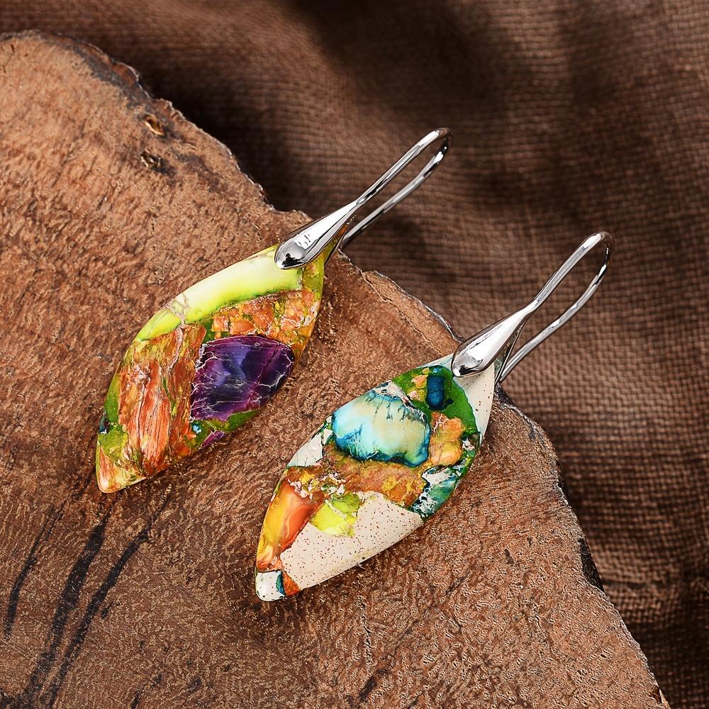 Spring Jardin Jasper Drop Earrings