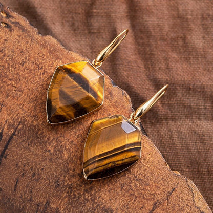 Good Friends Tiger Eye Earrings