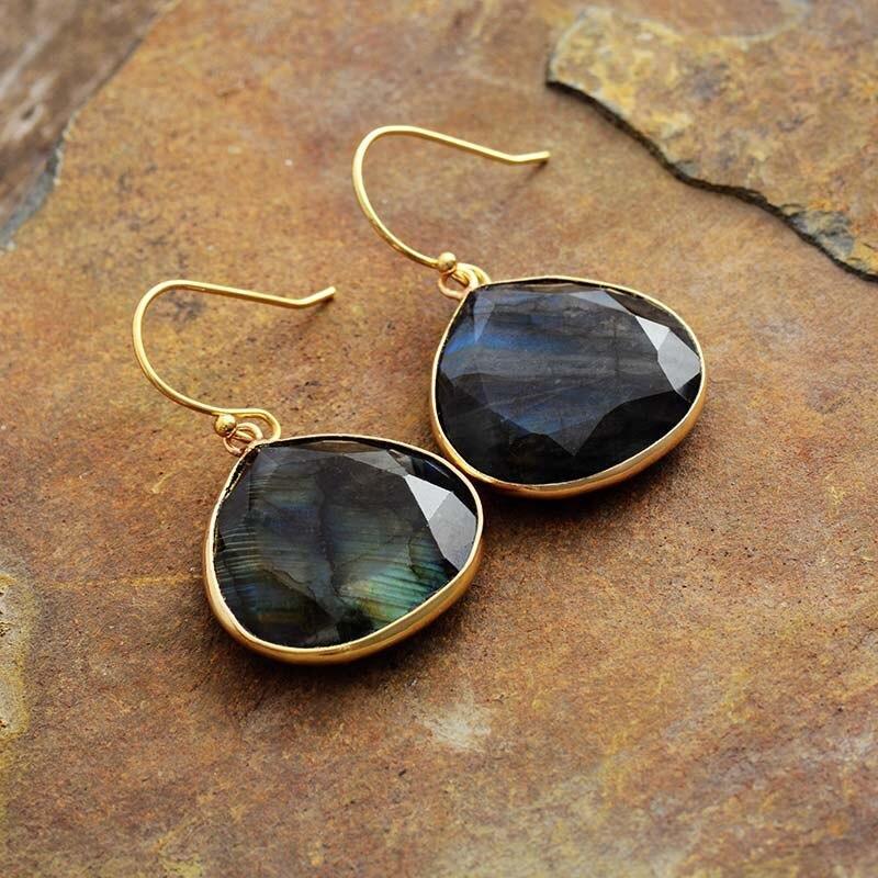 Vitality Labradorite Earrings