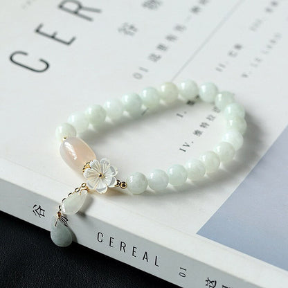 White Jade Serenity Bracelet