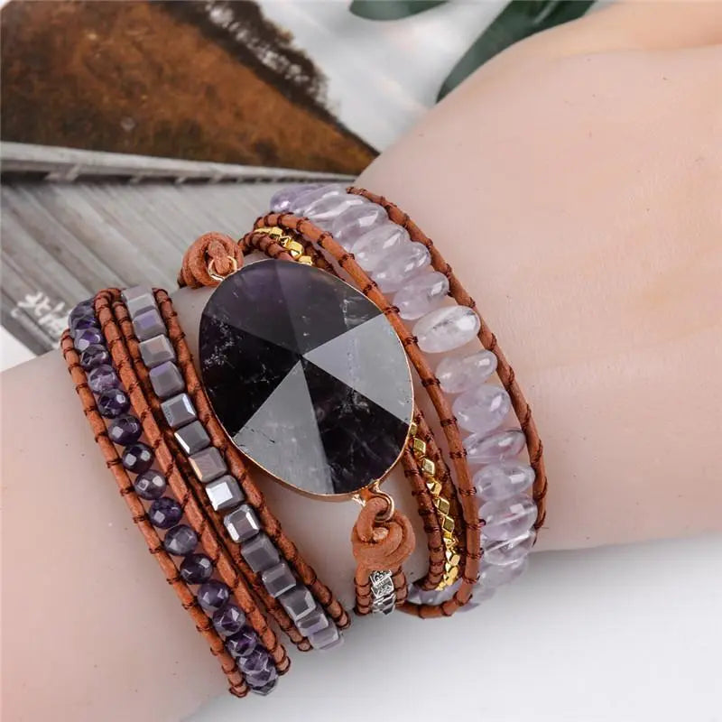 Perfect Balance Amethyst Bracelet