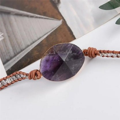 Perfect Balance Amethyst Bracelet